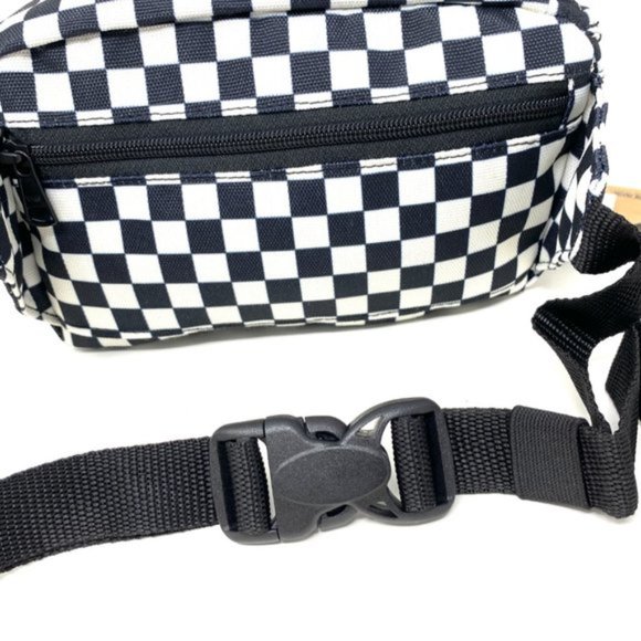 VANS Street Ready Waist Pack Fanny Belt Bag White Black Women's VN0A3WKDP2T - Picture 9 of 10